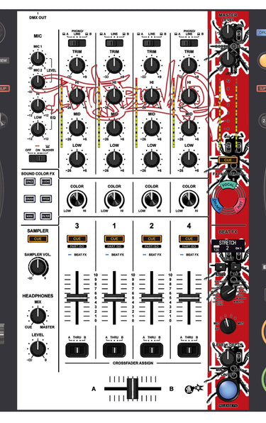 Pioneer DJ DDJ FLX10 MIXER Skin Thudrumble